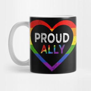 proud ally pride lgbt Mug