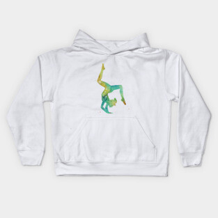 Gymnastics girl Kids Hoodie