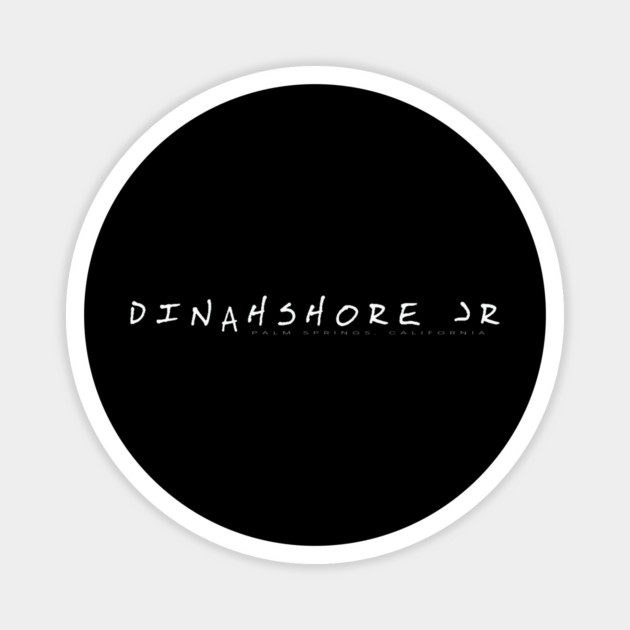 Dinahshore Jr. - White Magnet by The Daily Ghost