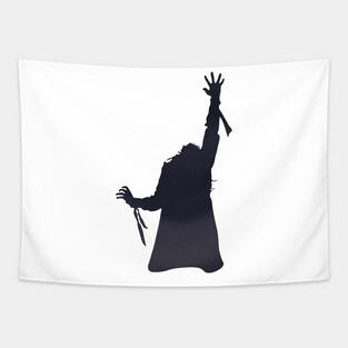 The Exorcist Silhouette Tapestry