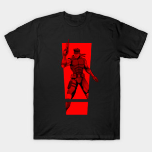 Metal Gear Solid - Exclamation Point (Red Version) T-Shirt
