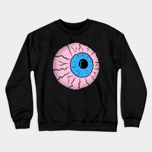 Pink Eye Crewneck Sweatshirt