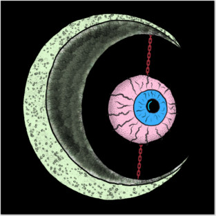 Chained Eyeball Posters and Art