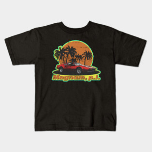Magnum, P.I. [Vintage Distressed] Kids T-Shirt