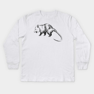 opossum Kids Long Sleeve T-Shirt