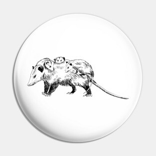 opossum Pin