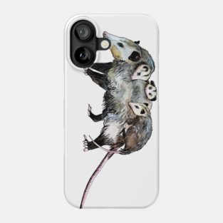 mother opossum Phone Case