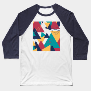 Abstract Baseball T-Shirt