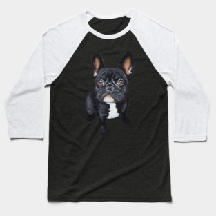 Dog French Bulldog Baseball T-Shirt