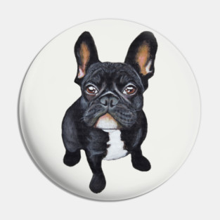 Dog French Bulldog Pin