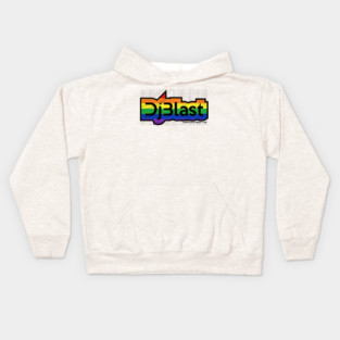 DjBlast Pride Love Is Love Design Kids Hoodie