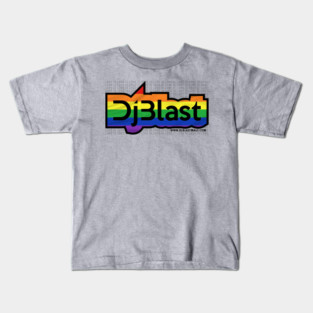 DjBlast Pride Love Is Love Design Kids T-Shirt