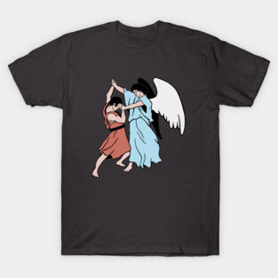 Jacob Wrestling With The Angel T-Shirt