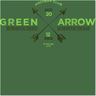 Green Arrow Club Posters and Art