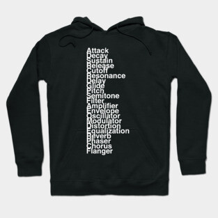 Synthesizer Terms Hoodie
