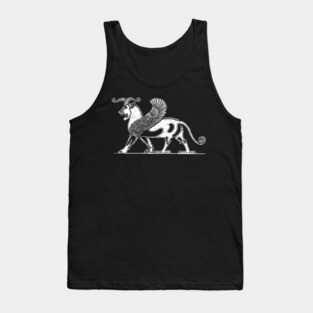 Winged Griffon of Darius the Great Tank Top