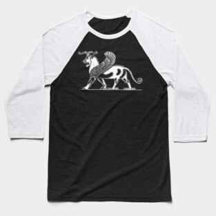 Winged Griffon of Darius the Great Baseball T-Shirt