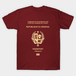 Senegal passport T-Shirt
