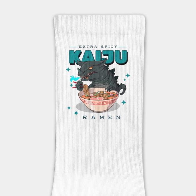 Kaiju Ramen Extra Spicy Asian Design by Joaddo