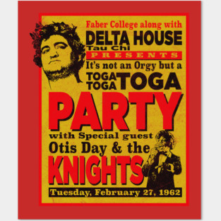 Delta House Flyer from Animal House Posters and Art