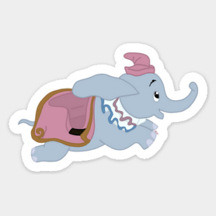 Dumbo Ride Sticker