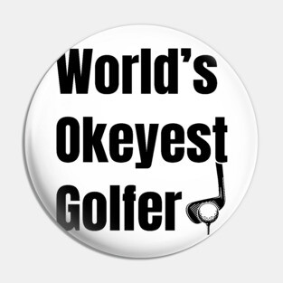 Funny Golfing Pin
