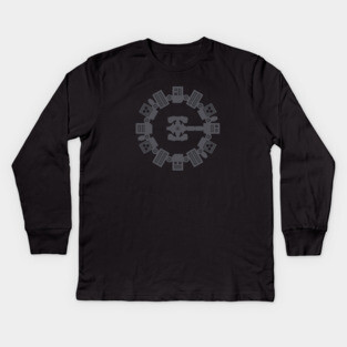 Interstellar Endurance :: Dark Kids Long Sleeve T-Shirt