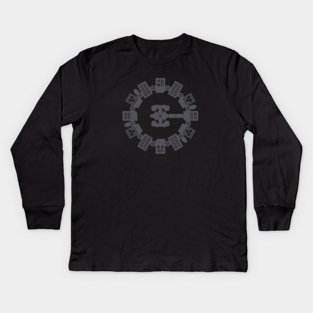 Interstellar Endurance :: Dark Kids Long Sleeve T-Shirt by allisawr
