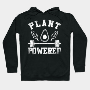Plant Powered Weightlifter Hoodie