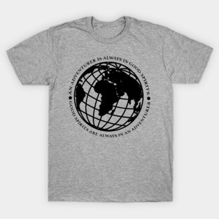 Adventurer Good Spirits (black print) T-Shirt