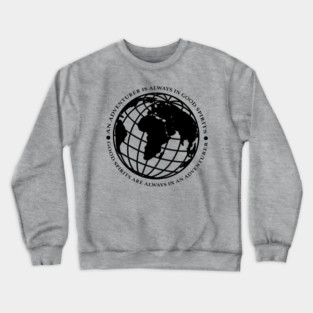 Adventurer Good Spirits (black print) Crewneck Sweatshirt