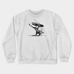 Medieval Musician Crewneck Sweatshirt