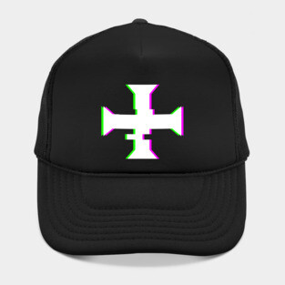 Glitch Crusader Templar Cross Hat