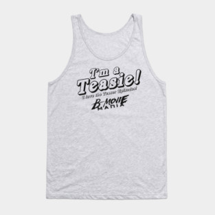 Teasie (black) Tank Top