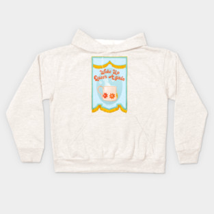 Woke Up Queer Again Kids Hoodie