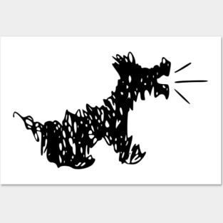 Barking Dog Posters and Art