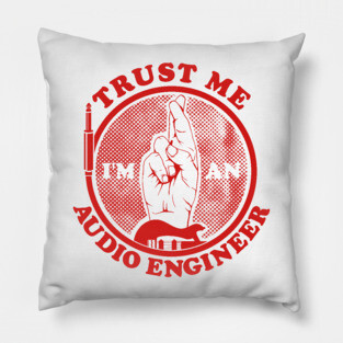 Sound Engineer Pillow