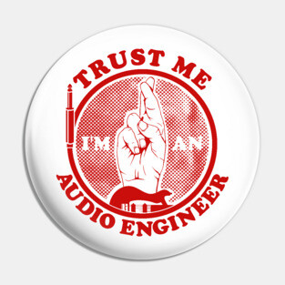 Sound Engineer Pin