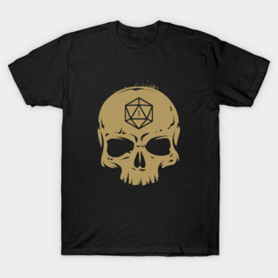 Hardcore Skull Dungeons Crawler and Dragons Slayer T-Shirt