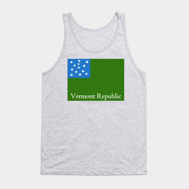 Vermont Republic Flag Tank Top by American Revolution Podcast