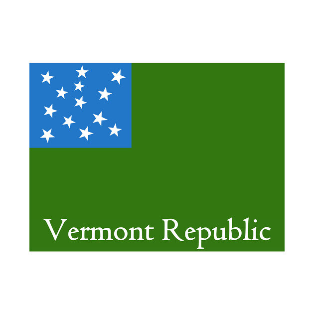 Vermont Republic Flag by American Revolution Podcast