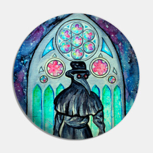 Mr Plague Doctor Pin