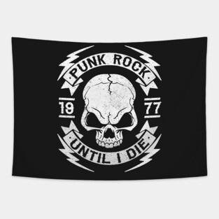 PUNK ROCK UNTIL I DIE - PUNK ROCK Tapestry