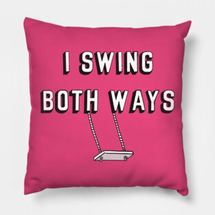 Swing Both Ways Pillow