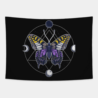 Nonbinary Butterfly Tapestry