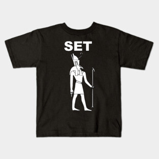 Ancient Egypt God Set Kids T-Shirt