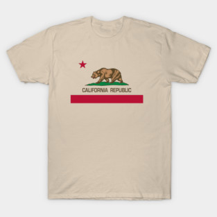 California Republic Bear T-Shirt