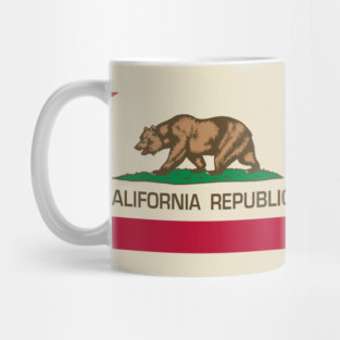 California Republic Bear Mug