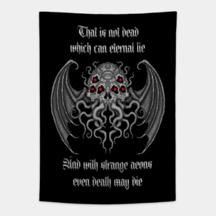 Cthulhu Is Not Dead - Azhmodai 2021 Tapestry