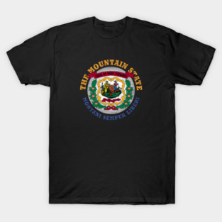 WEST VIRGINIA MOUNTAIN STATE FLAG T-Shirt